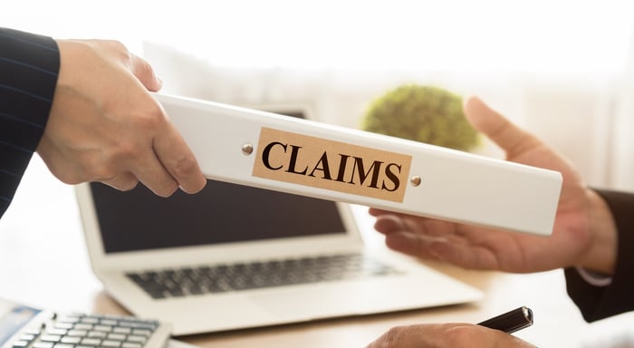 Claim handling